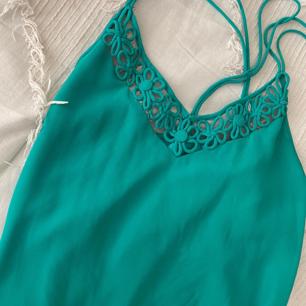 Green dress